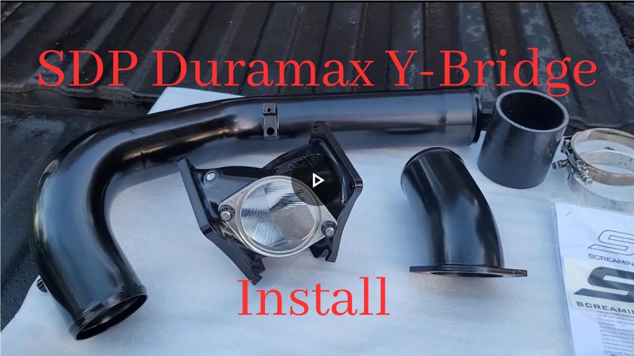 LBZ Duramax SDP Y Bridge Install