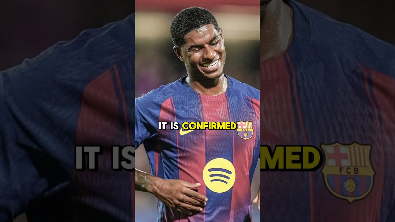 Barcelona Register BOTH Rashford + Garcia🔥💙❤️ #barcelona #youtubeshorts #shorts #fcbarcelona