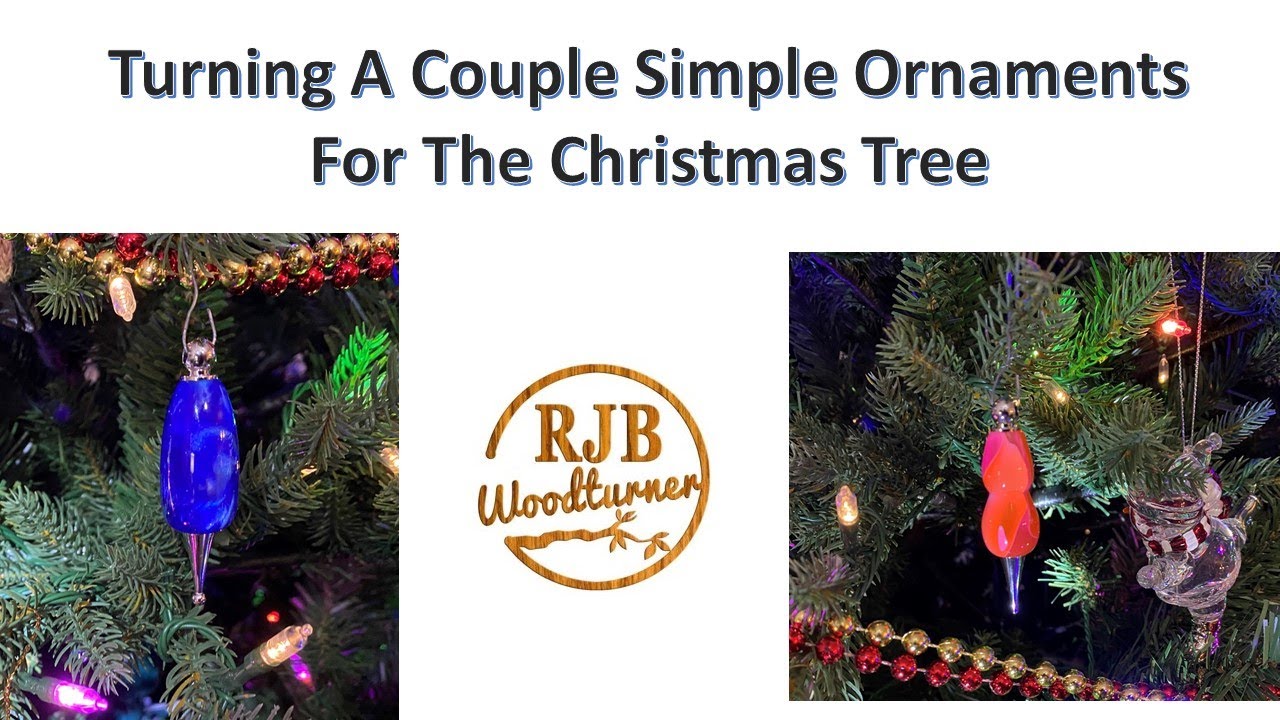 Making A Couple Christmas Ornaments