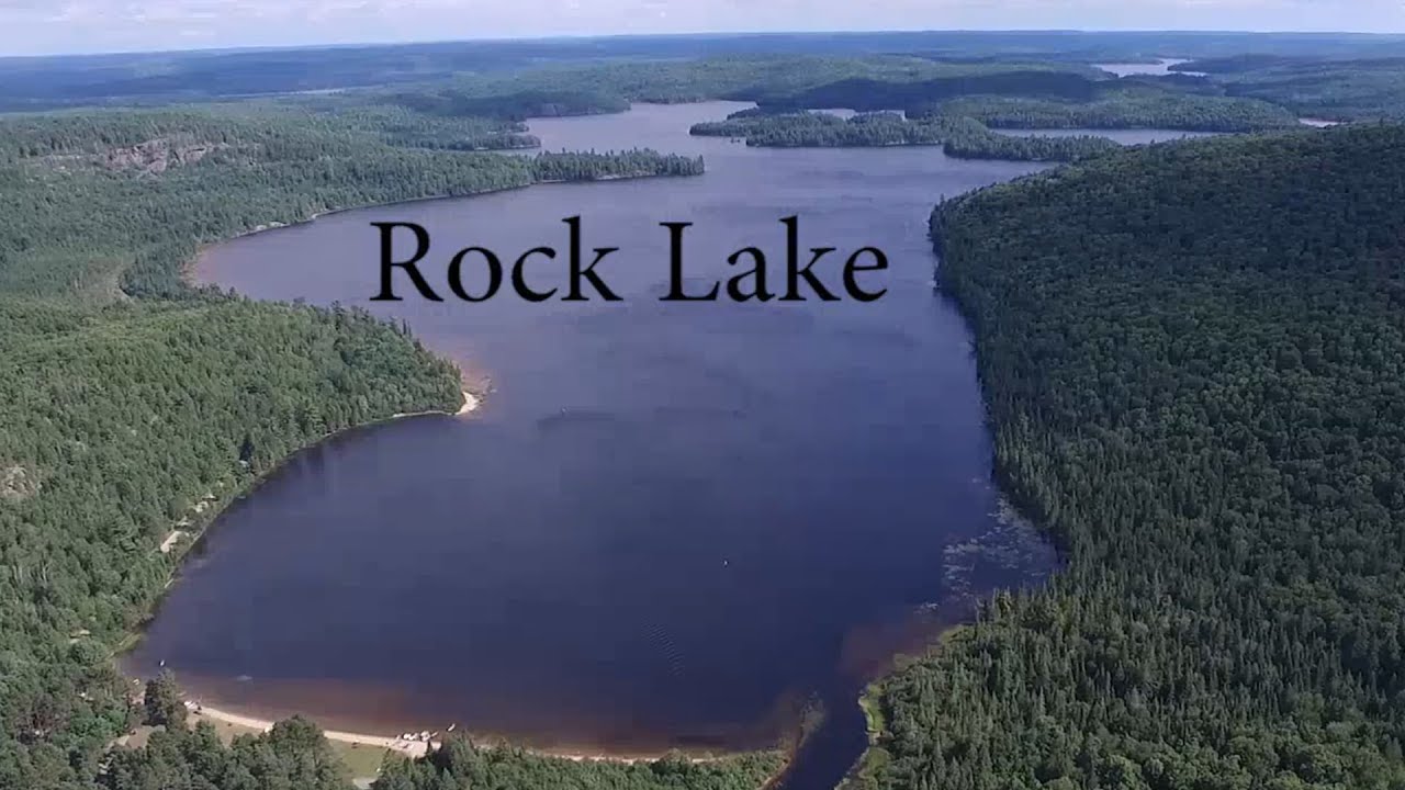 Algonquin Provincial Park-  DJI 3 Drone View from Rock Lake  Access # 9 and Whitefish Lake