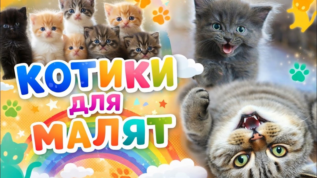 Котики для малят 🐈