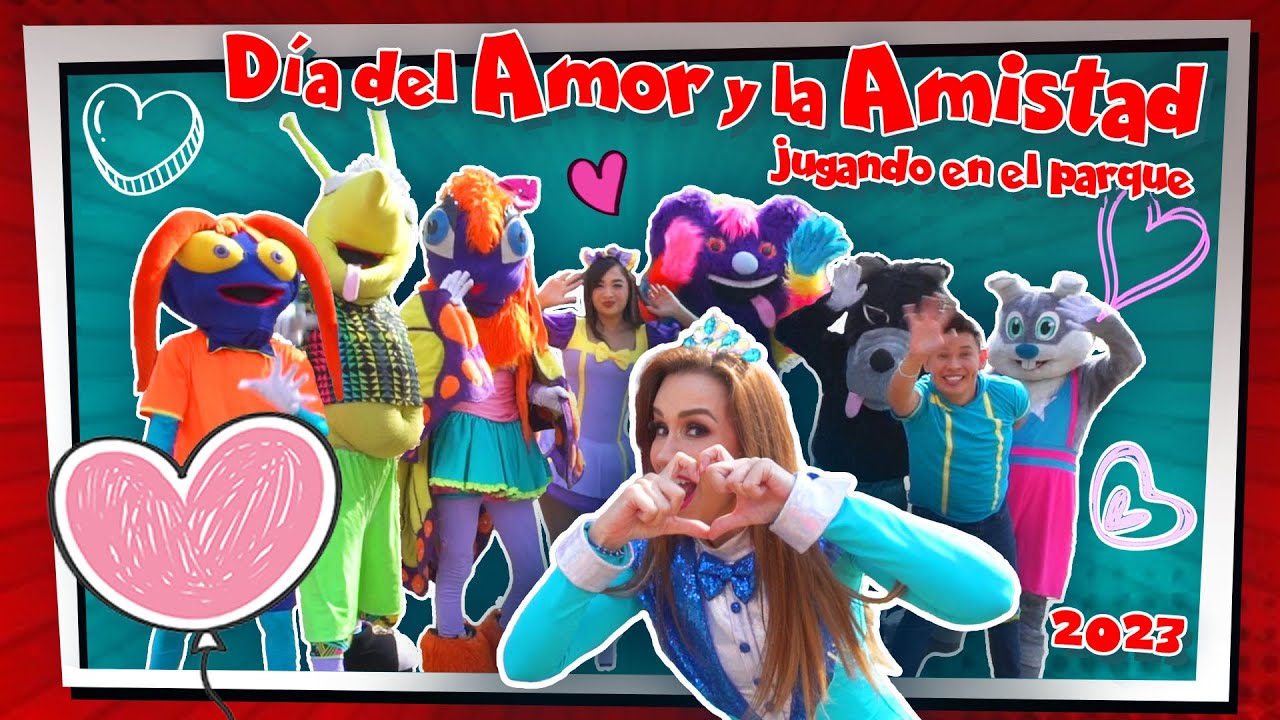 Día del amor y la amistad 2023 | 14 de Febrero | Jugando en el parque con amigos | Tiempo Mágico
