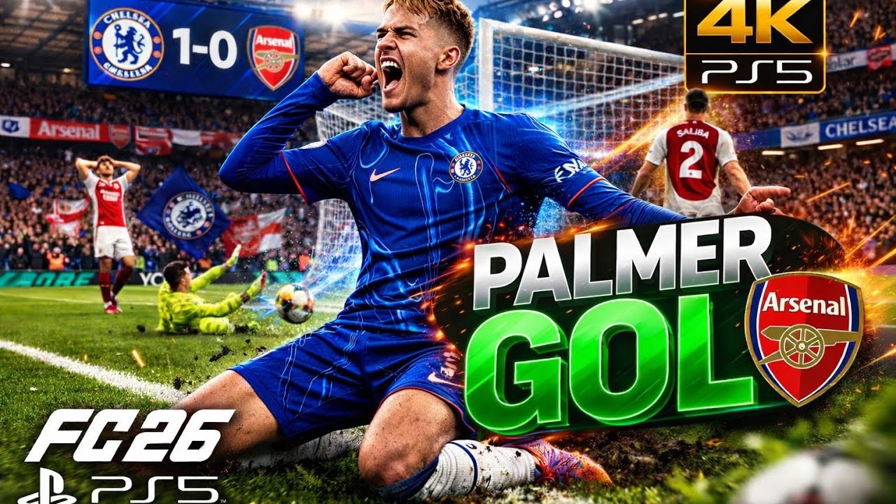FC26 CHELSEA VS ARSENAL PS5 4K GAMEPLAY