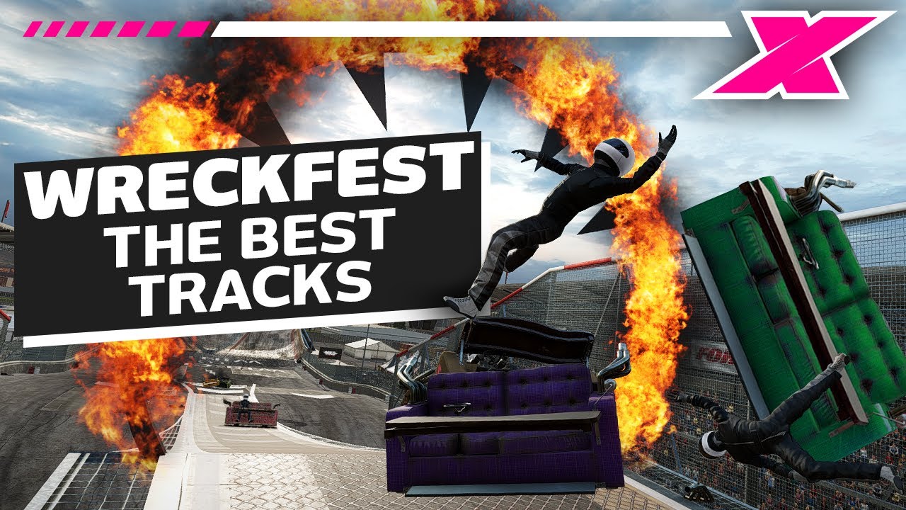 Wreckfest: 10 ЛУЧШИХ треков!