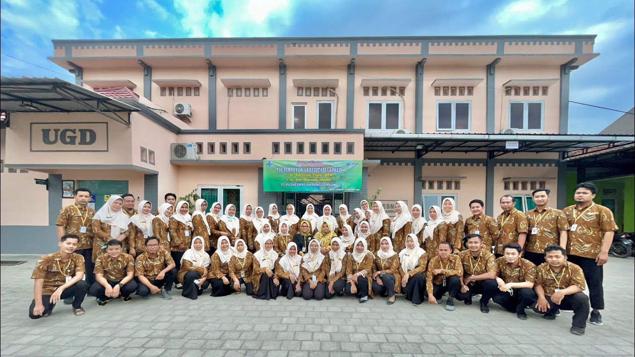 Official Yel-yel Puskesmas Karangsambung dalam Re-Akreditasi 2023