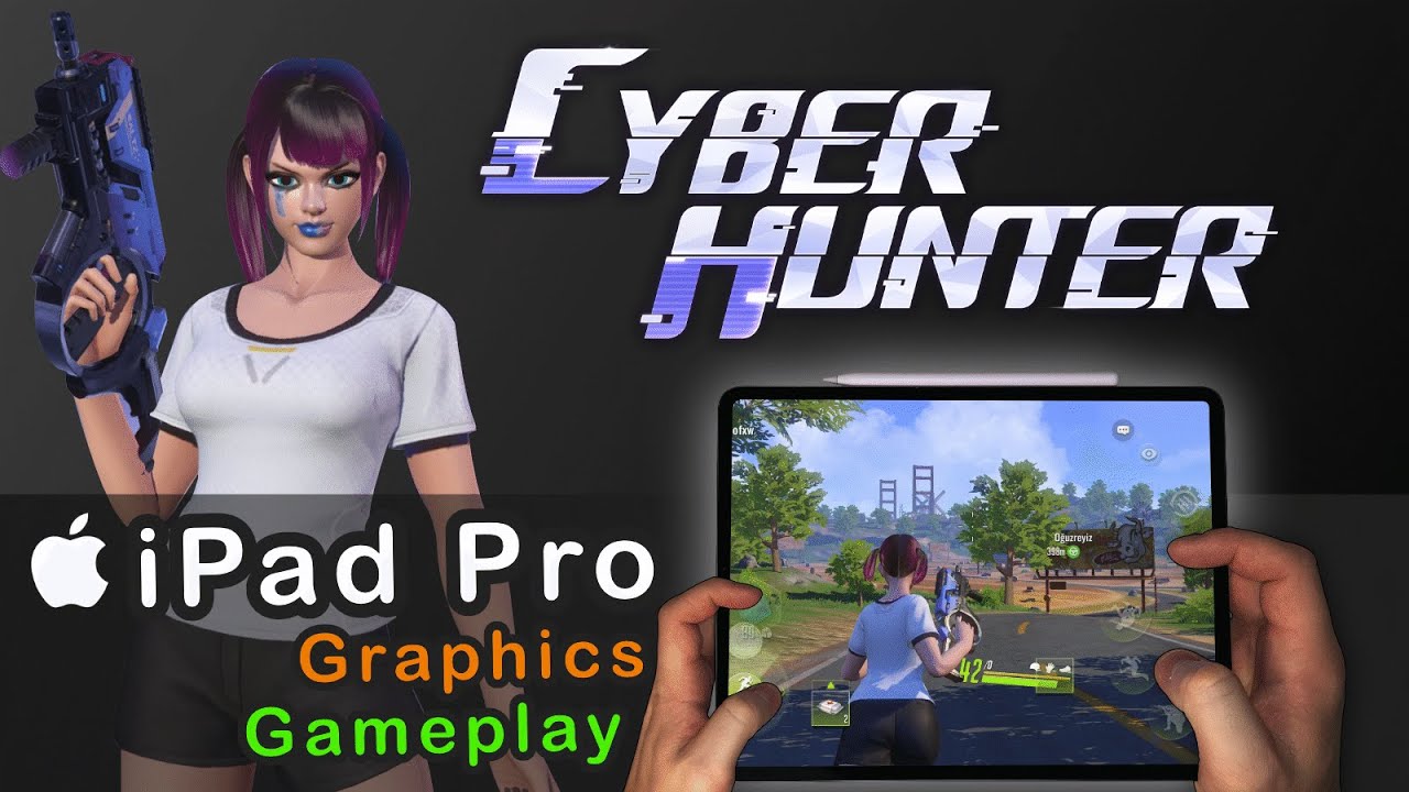 How is Cyber Hunter Gameplay on Apple iPad Pro iOS - Graphics comparison + Controls