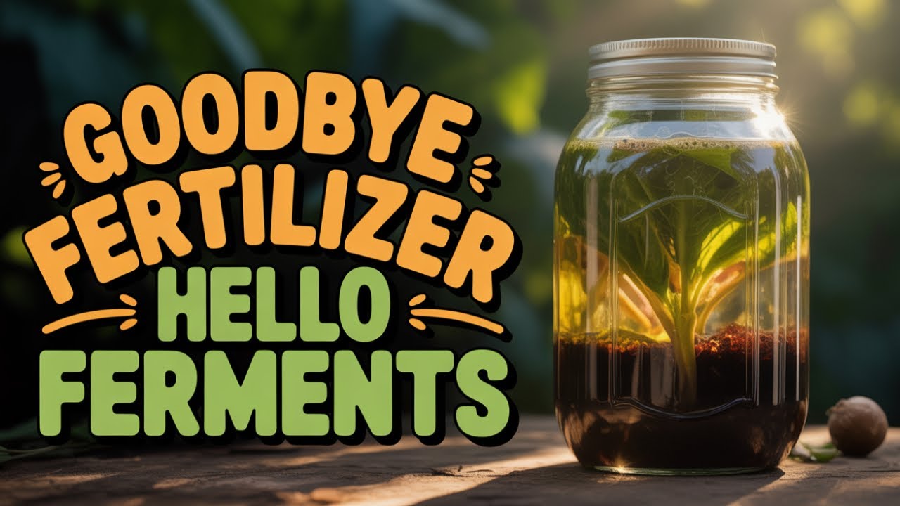 Stop Using Fertilizer! Carbon-Rich Plant Ferments Do More for Your Soil