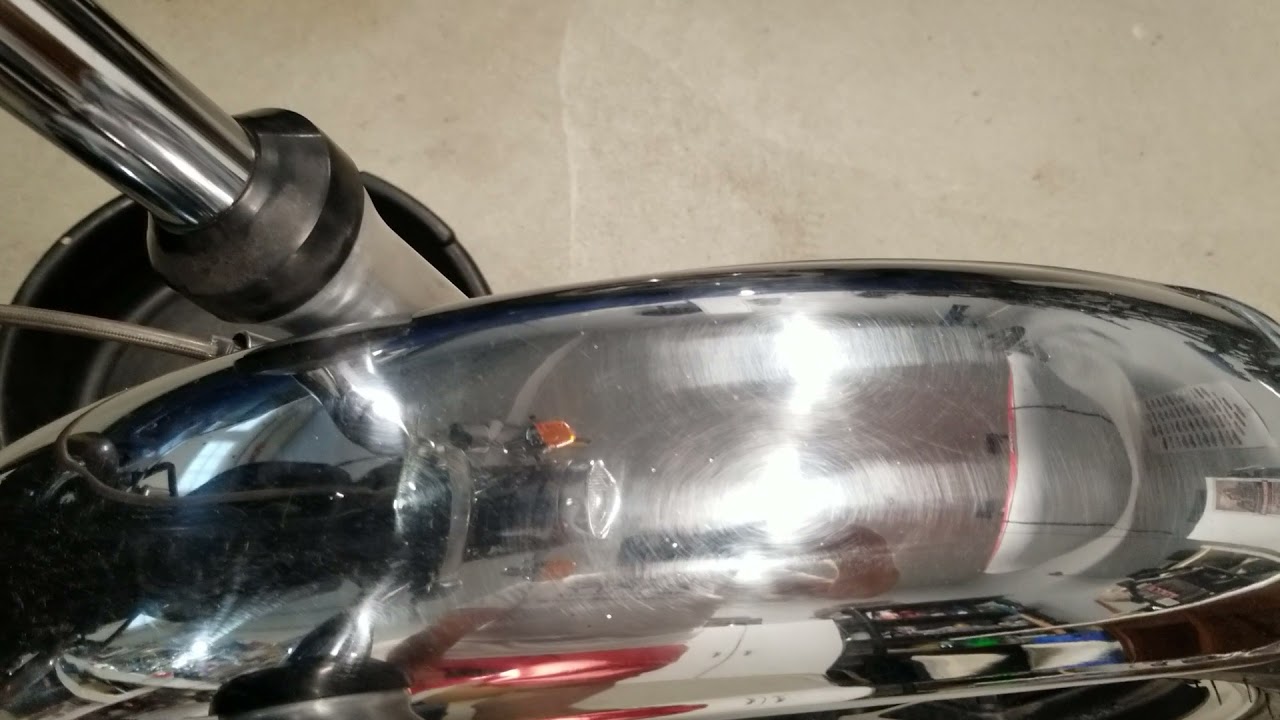 1984 Honda CB450SC Nighthawk Rust removal Pt1
