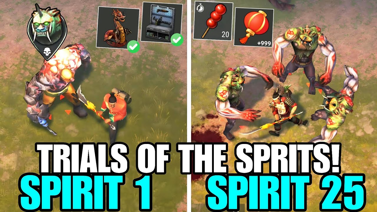 KILLING 25 SPIRIT BOSSES IN THE TRIALS OF THE SPRITS EVENT! - Last Day on Earth: Survival