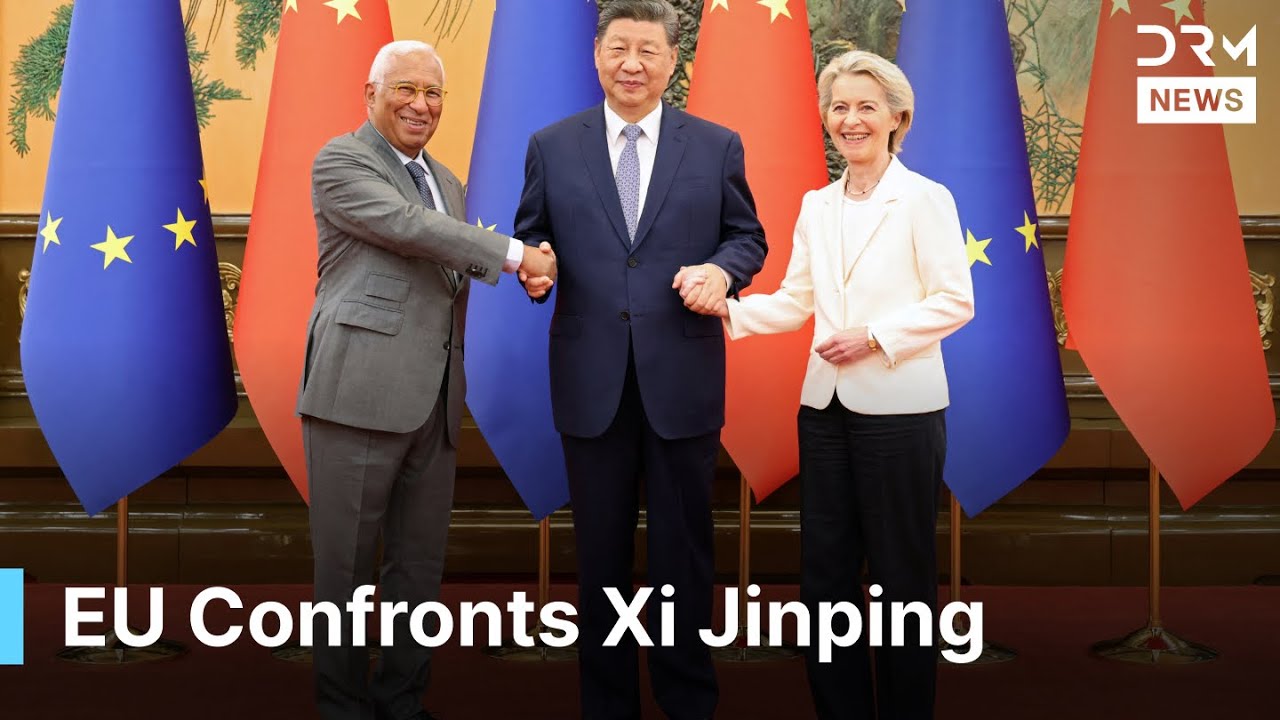 BREAKING: EU Slams China Over Record Trade Deficit in Fiery Summit With Xi Jinping | AC1G