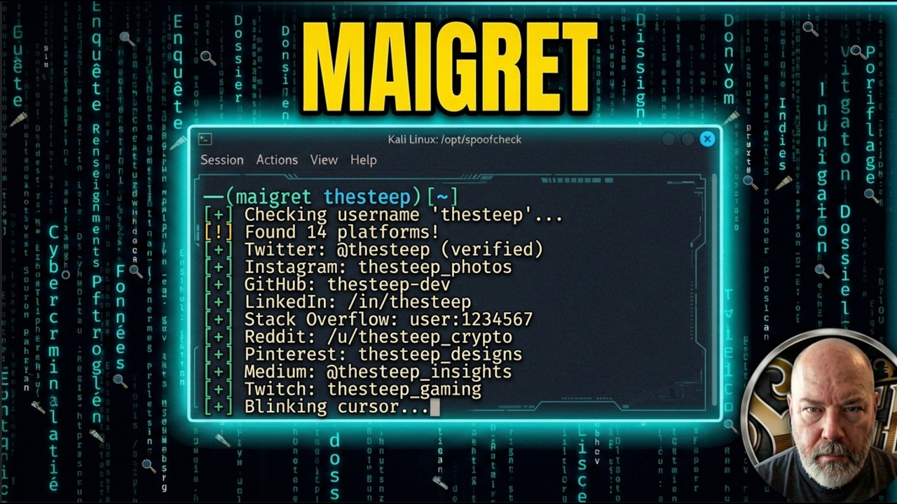 Username OSINT with Maigret
