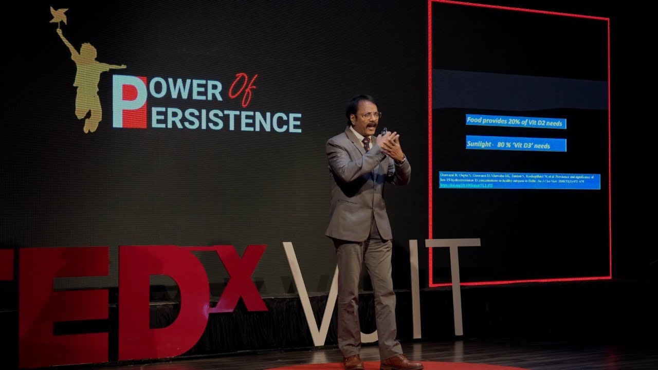 Spine Health Unlocked with the Key D3 | Prof Dr S Bakhtiar Choudhary | TEDxVJIT
