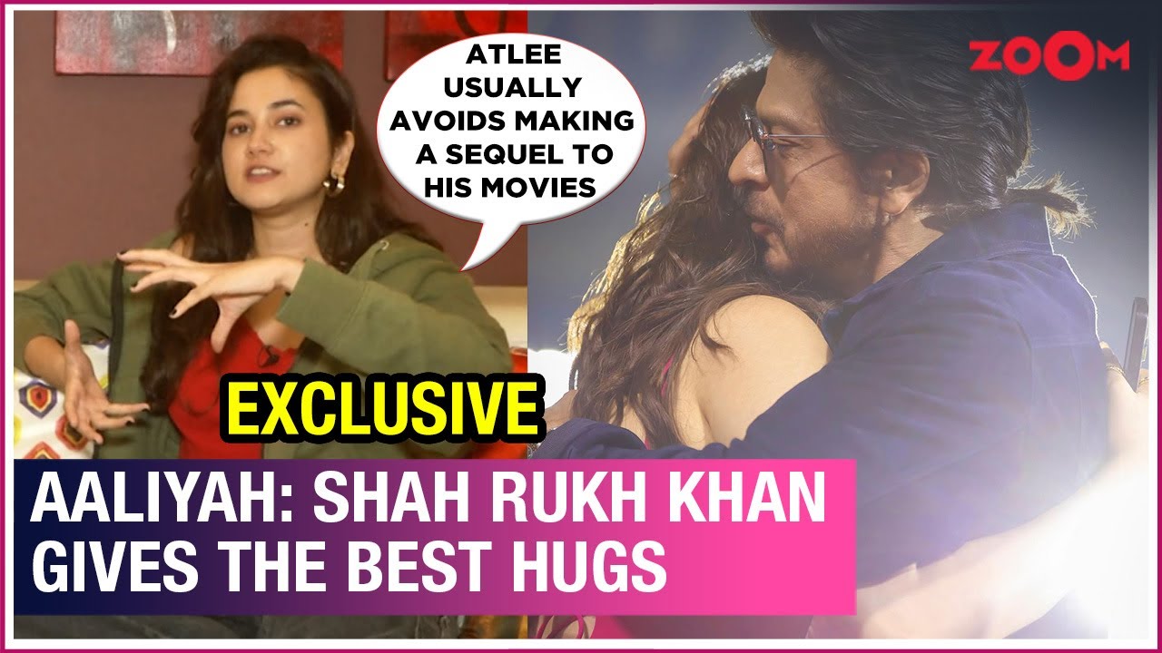 Jawan actress Aaliyah Qureishi REVEALS Shah Rukh Khan gives the BEST hugs & working with Nayanthara