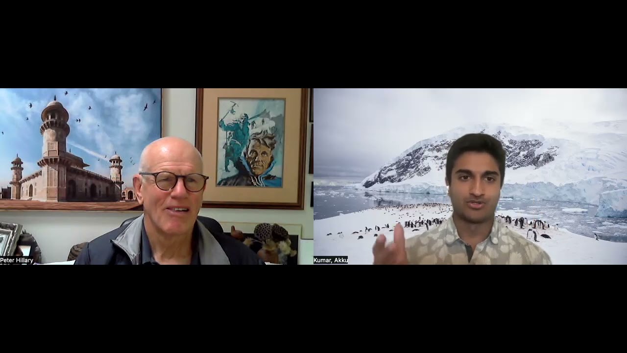Talk with Peter Hillary