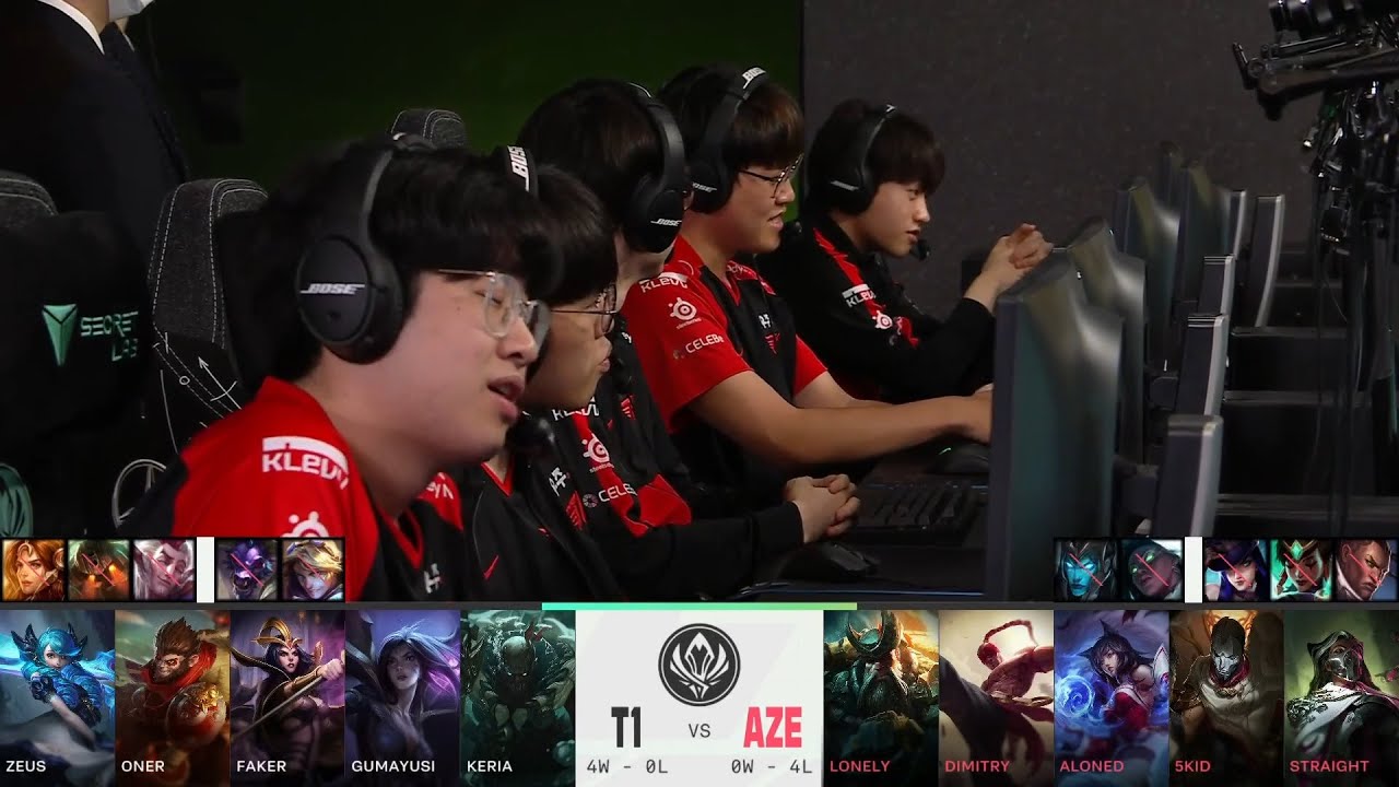 【2022季中冠軍賽】小組賽 第六天 AZE vs T1