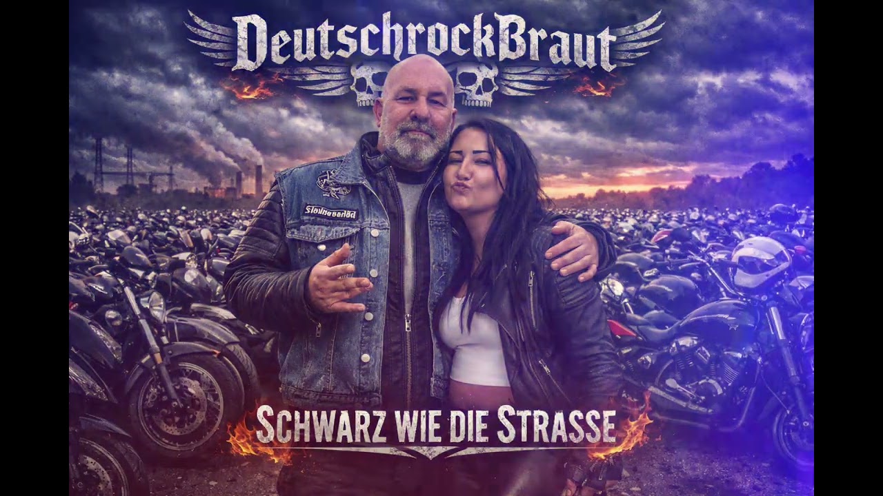 Schwarz wie die Straße #deutschrock #deutschrockbraut 