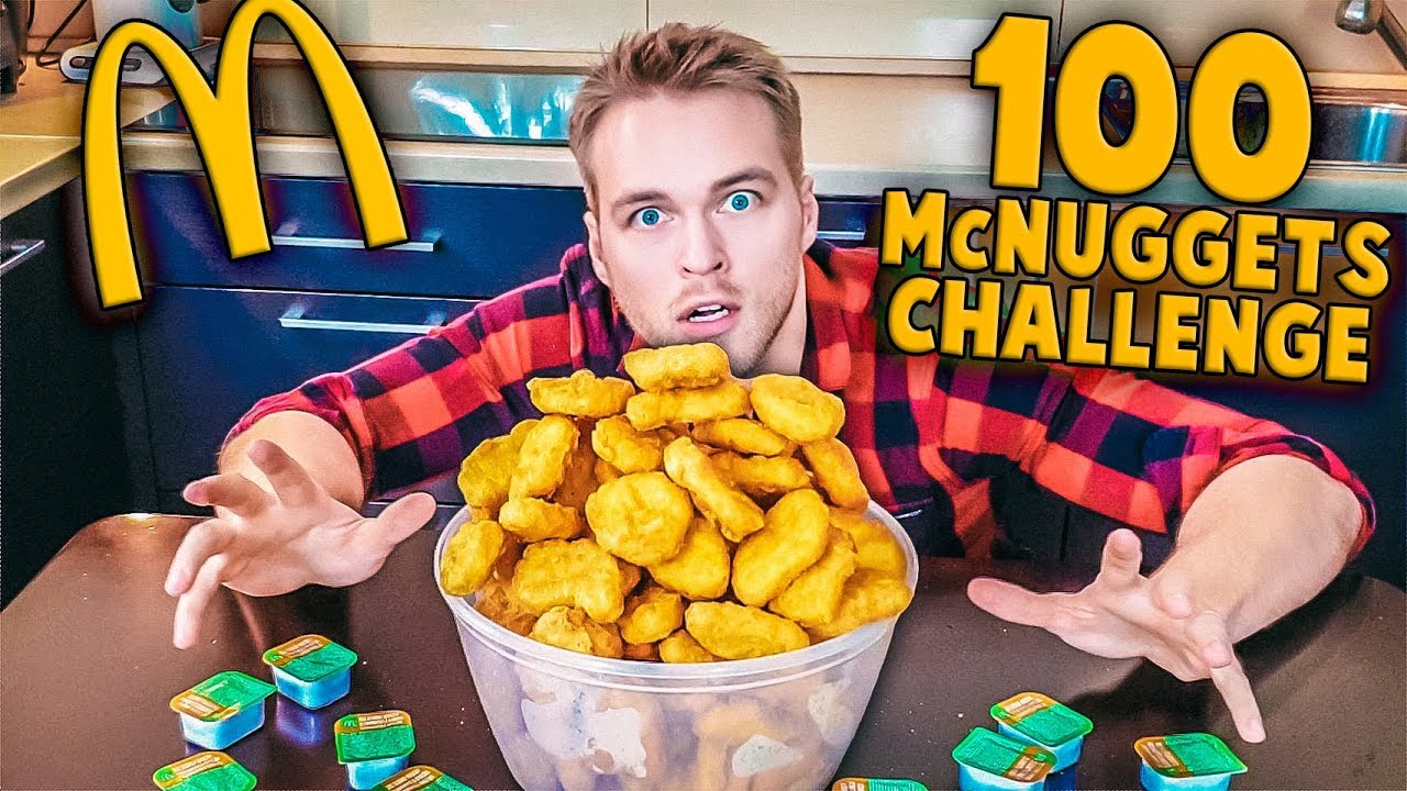 100 McNUGGETS CHALLENGE (5000KCAL) | [Epic Cheat Meal]