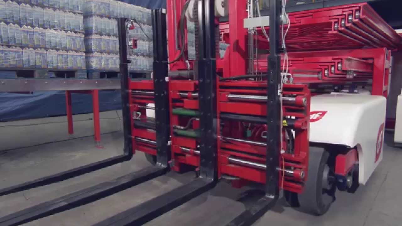 DF Nalón N8: système automatique de chargement et déchargement de camions et de conteneurs