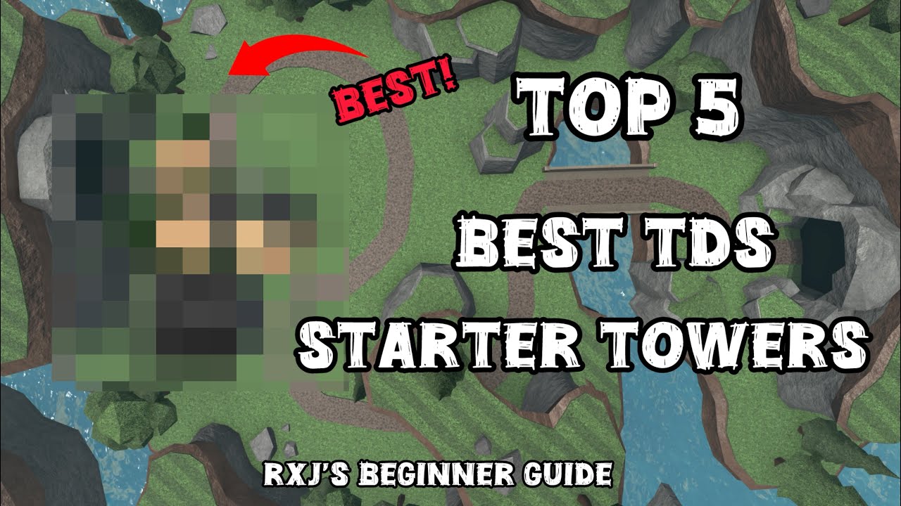 Top 5 BEST Starter Towers for Beginners in TDS | Roblox Tower Defence Simulator