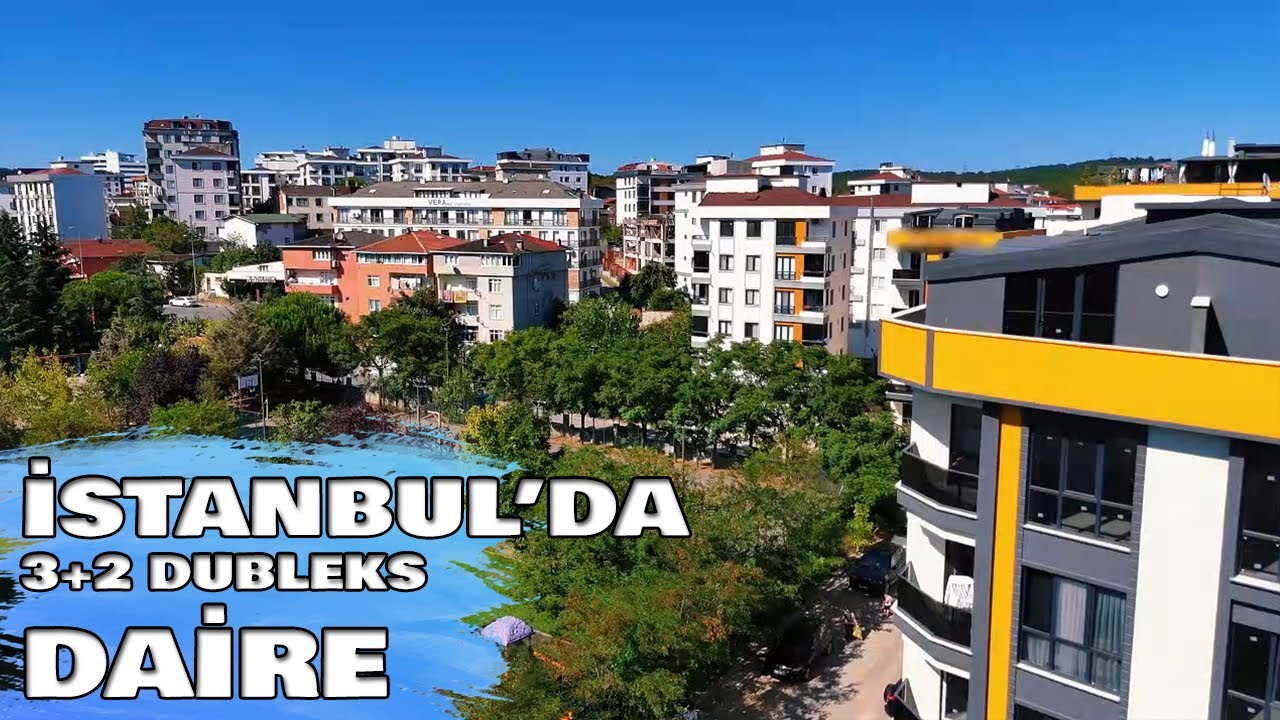 İstanbul Çekmeköy Alemdağ'da Sıfır Binada 210 m² 3+2 Satılık Lüks Dubleks Daire Turu (çek-082)