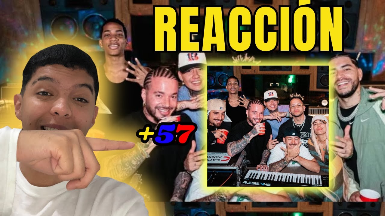 REACCIÓN A +57 @Maluma_Official @KarolG @Feid Ft... | ELBITTERX