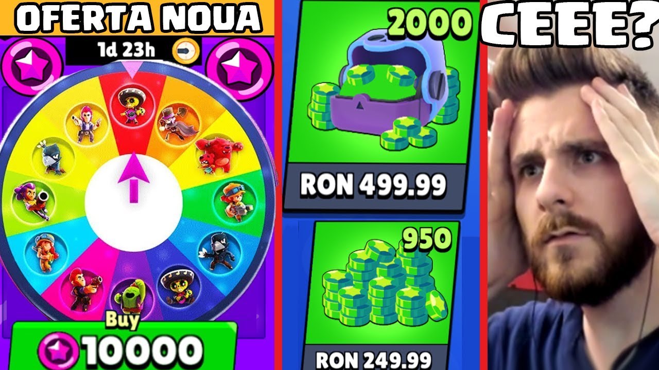 RULETA DECIDE CE OFERTA NOUA SA CUMPARAM PE BRAWL STARS!