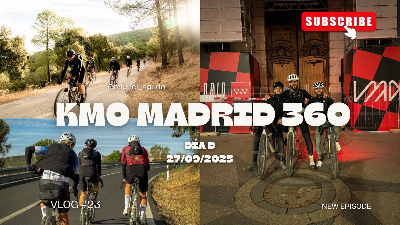 VLOG #23 || NUESTRAS PENURIAS EN ELKILÓMETROCERO MADRID 360 2025 (PRUEBA GRAVEL ULTRADISTANCIA) 🤯