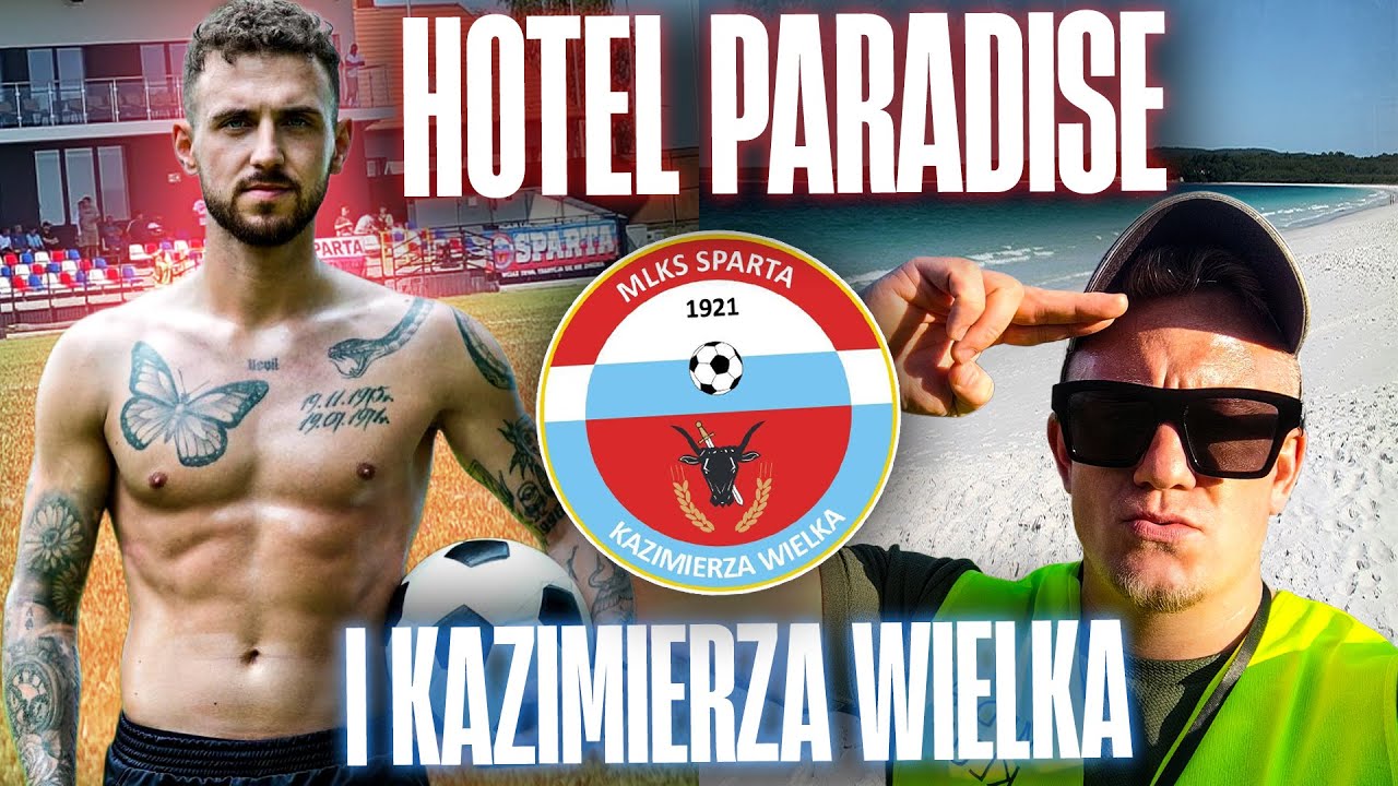 NOWY PIŁKARSKI (HOTEL) PARADISE W POLSCE ? Derby: SPARTA KAZIMIERZA WIELKA-STAR STARACHOWICE