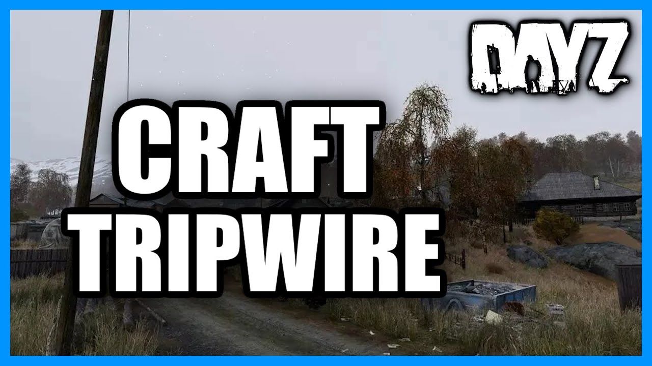 How to Make Tripwire in DayZ (Easy Guide)