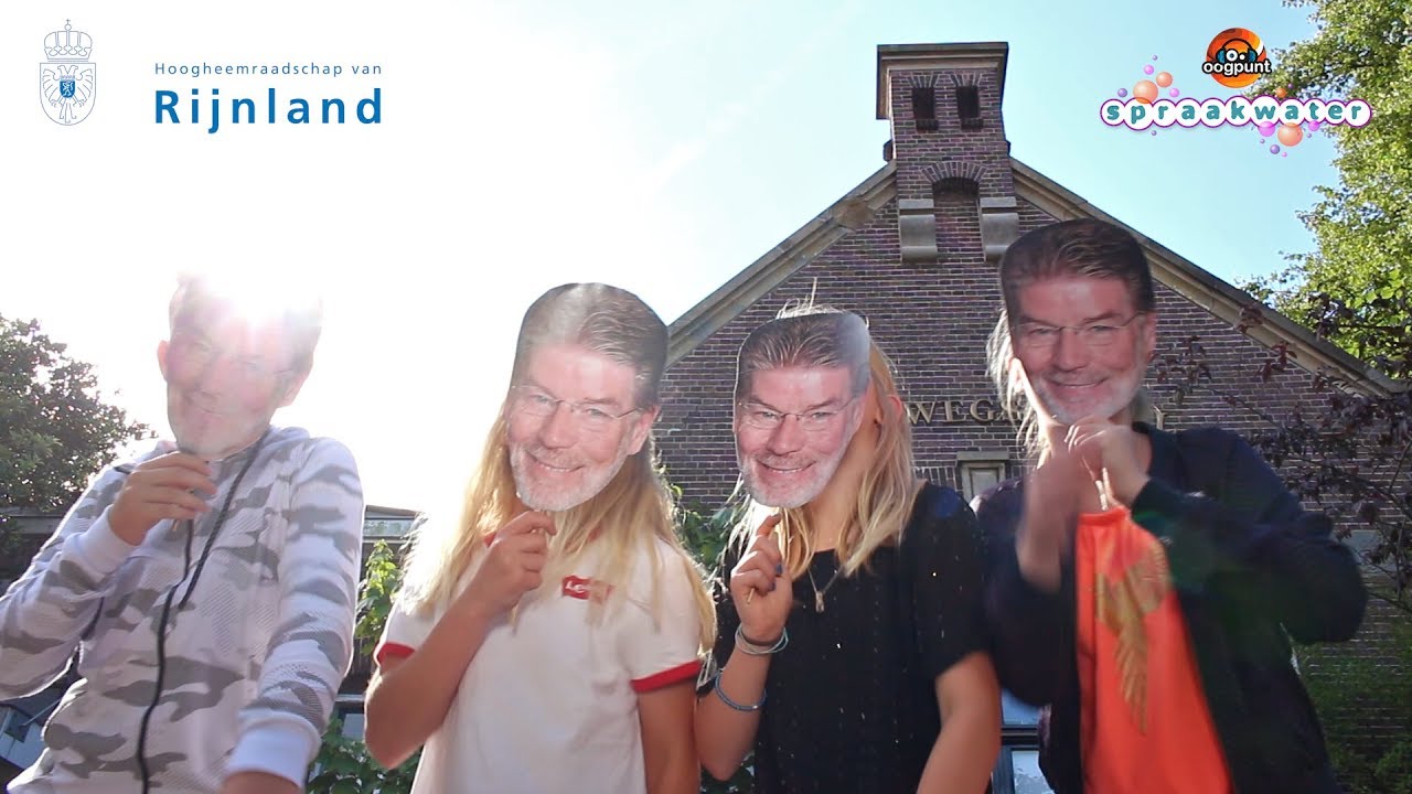 OOGPUNT Spraakwater voor de Dijkgraaf Gerard Doornbos