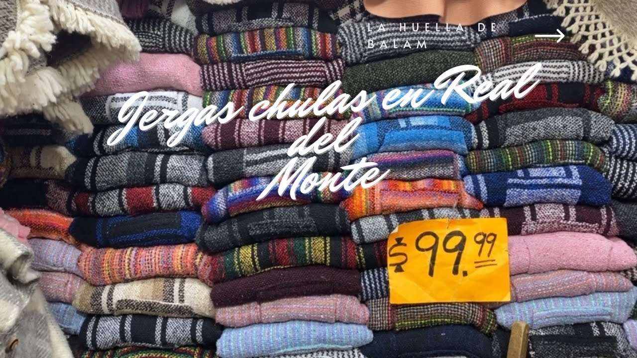 Me compré una jerga en Real del Monte, pueblo mágico 🧥