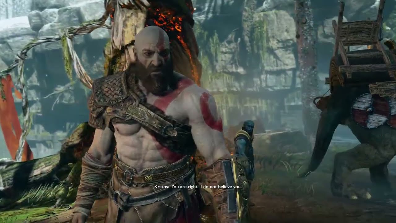 journey of Kratos in God of War part 1