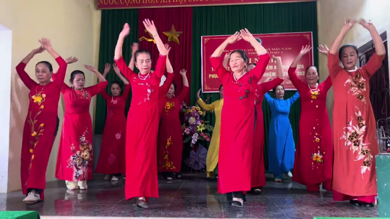 Vũ Điệu Kết Đoàn - Hội Người Cao Tuổi Thôn Bái Gạo 1