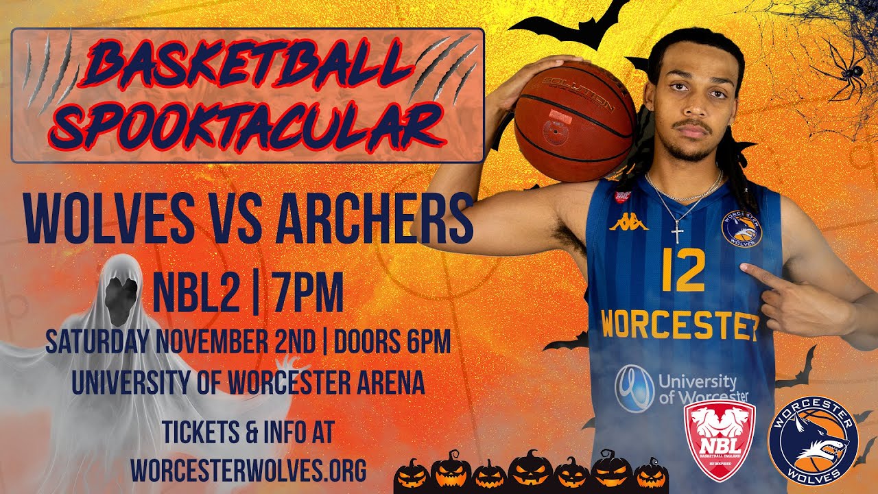 LIVE BASKETBALL - Worcester Wolves vs Cardiff Met Archers l NBL2 North
