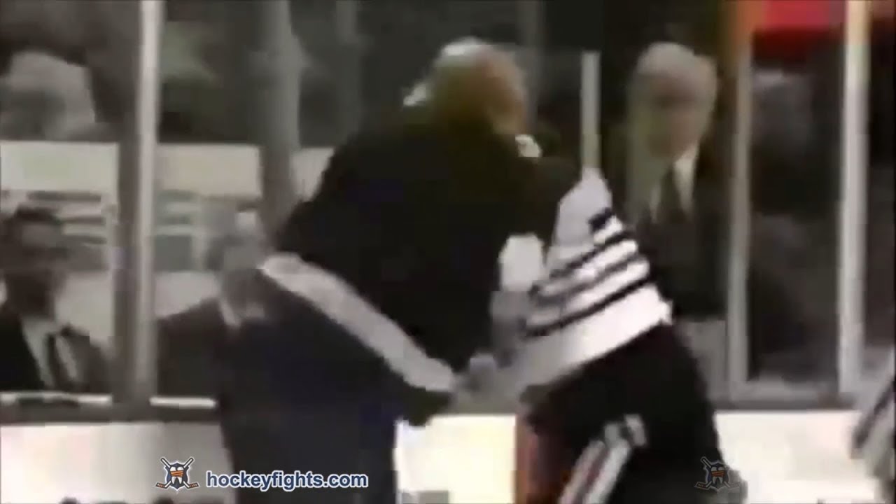 Donald Brashear vs Bob Probert Jan 12, 2000