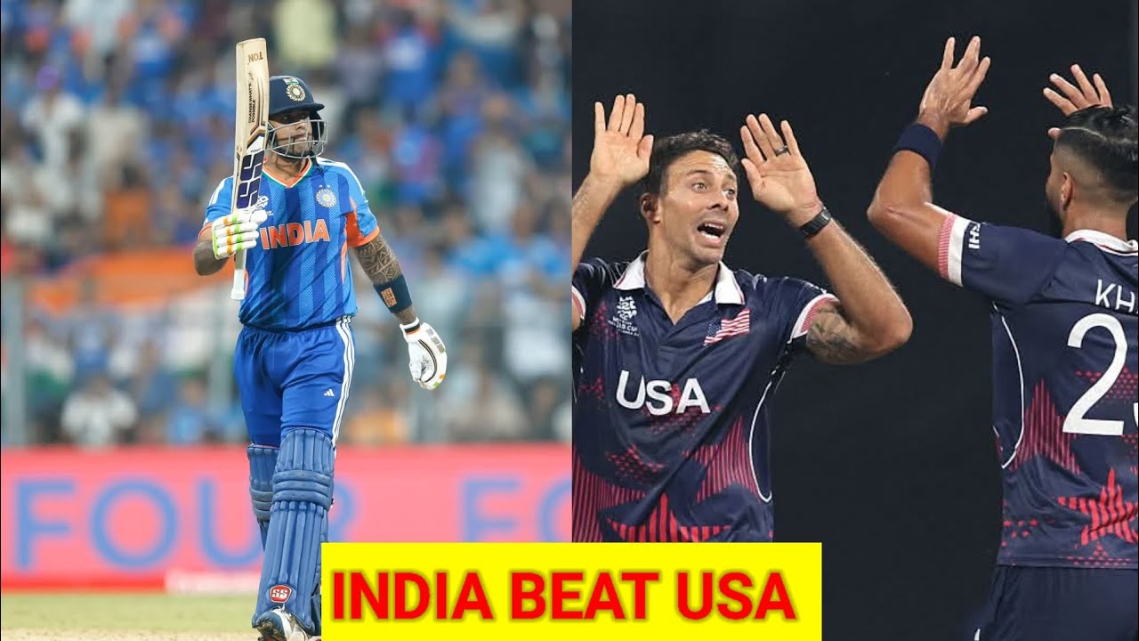 Suryakumar Yadav Outstanding Innings 84* Helps India To Beat USA By 29 Runs👏