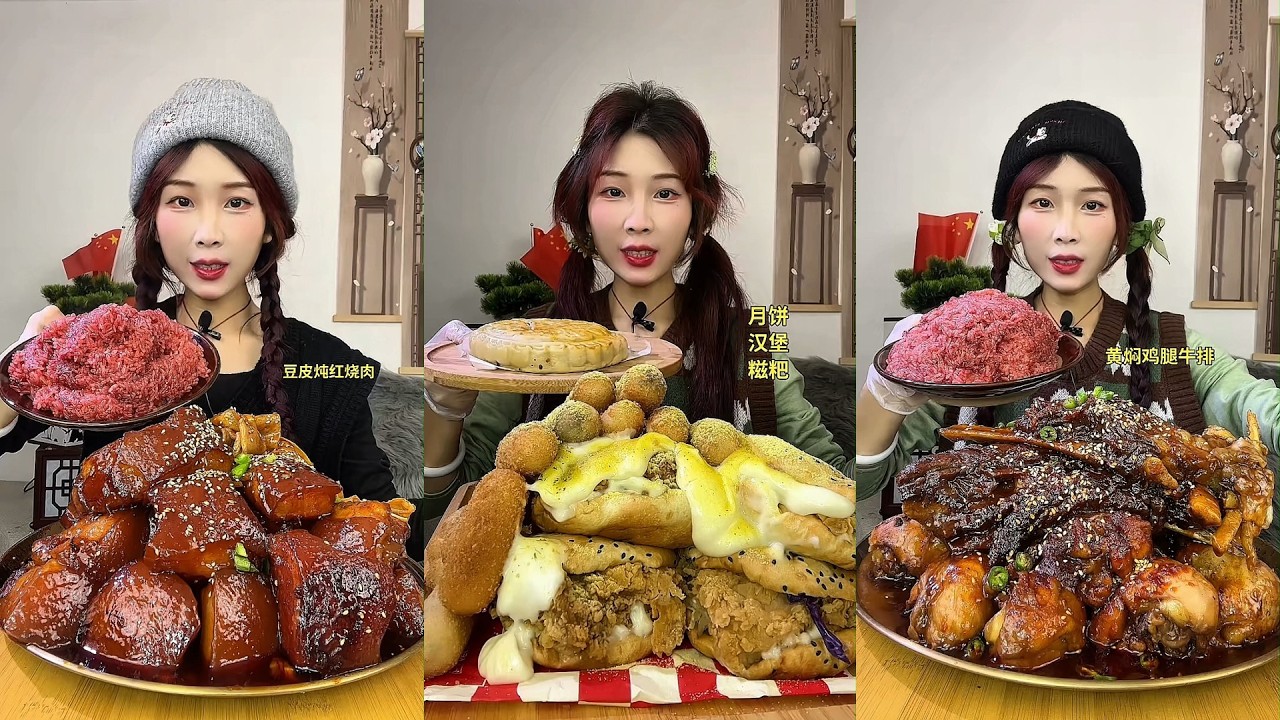 【ASMR】【MUKBANG】DELICIOUS DINING PROGRAM | HOMEMADE CHINESE FOOD | 食べる | 吃播 #咀嚼音