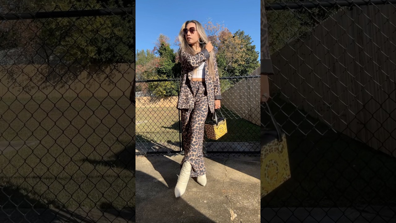 Versace baroque Box Bag Leopard