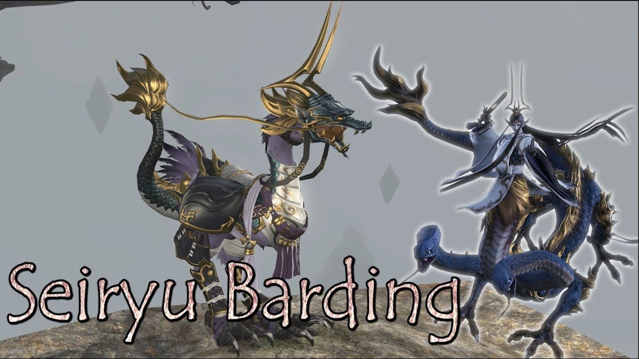 FFXIV: Seiryu Barding