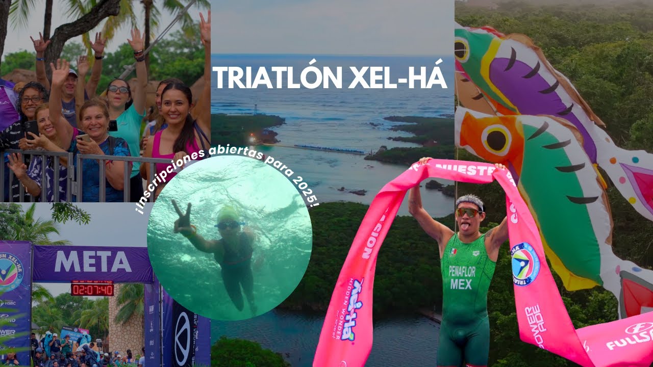 Triatlón Xel-Há 2024: 1800 sueños cumplidos en el paraíso de la Riviera Maya