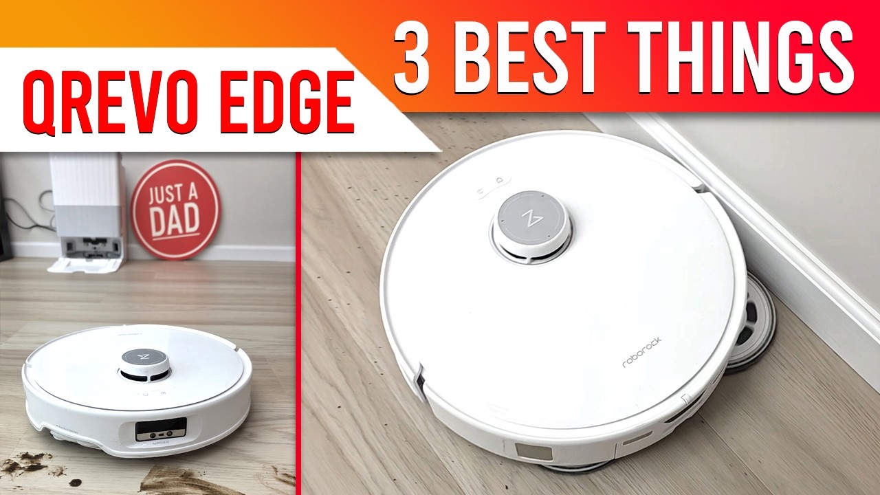 YOU NEED THIS! Roborock Qrevo Edge Robot Vacuum & Mop  Quick Honest Review