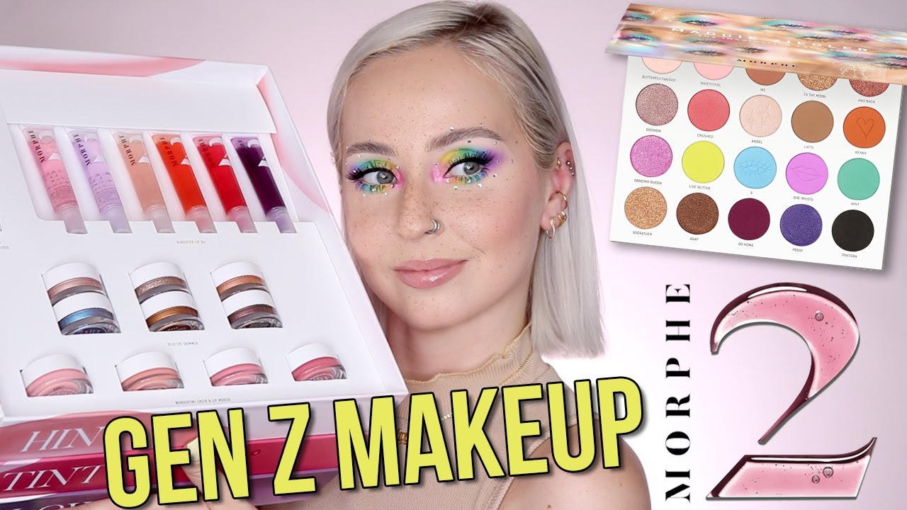 Je teste le makeup de la GÉNÉRATION Z ! (Morphe 2 + Maddie Ziegler)