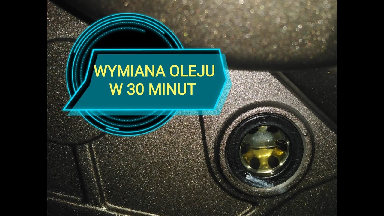 QJ Motor 125 srv pierwsza wymiana oleju