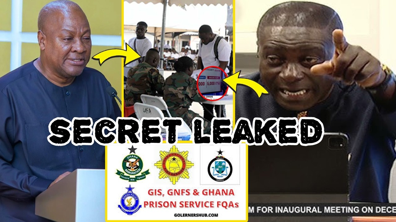 Shocking!!! Captain Smart revealed deep secret about Mahama & security agency recruitment… AGyeta
