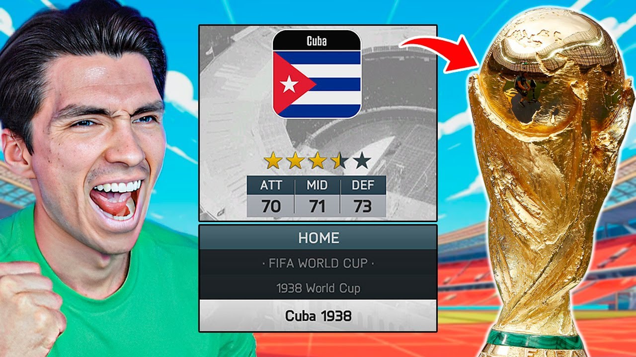 Intento GANAR el MUNDIAL DE 1938 con CUBA