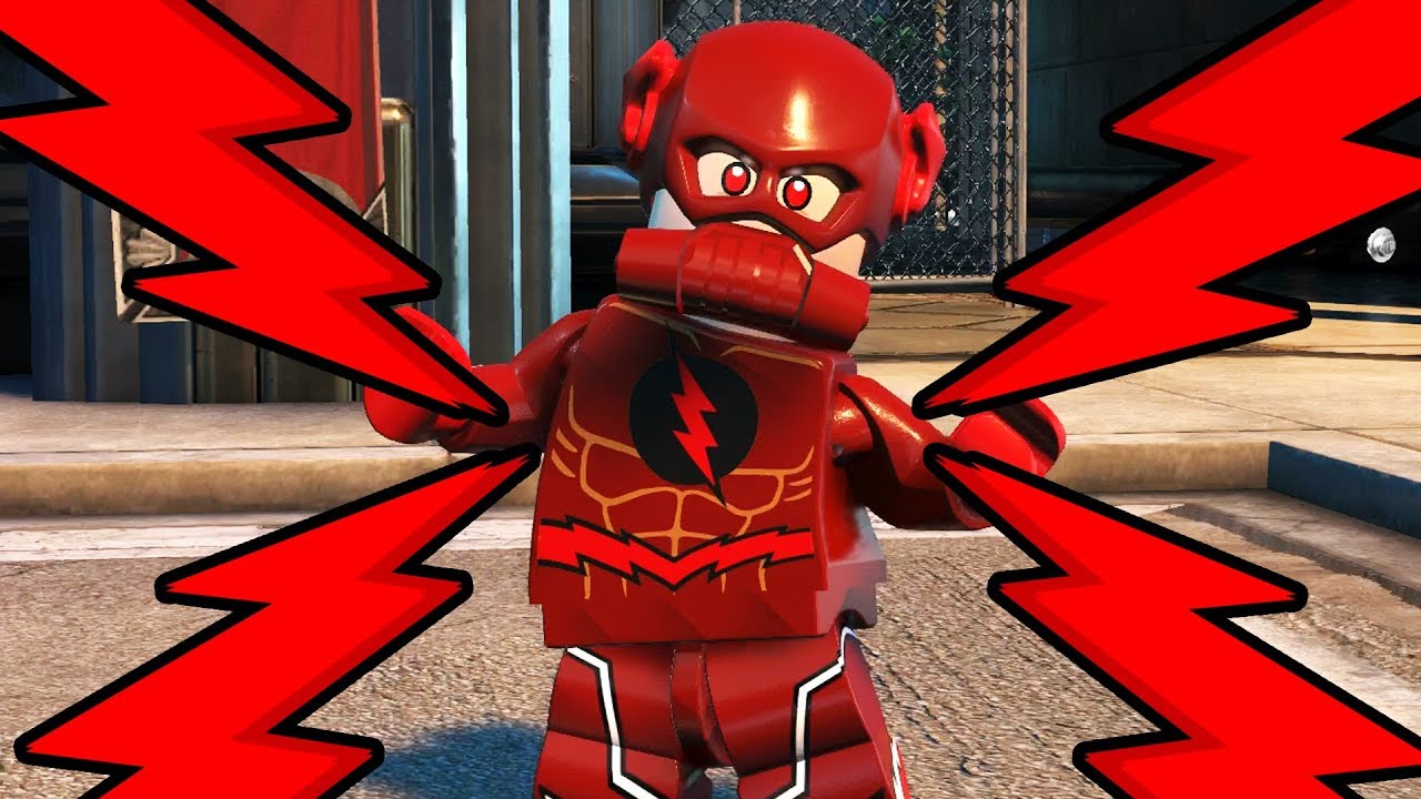 LEGO DC SUPERVILLAINS - Red Lantern Reverse Flash!