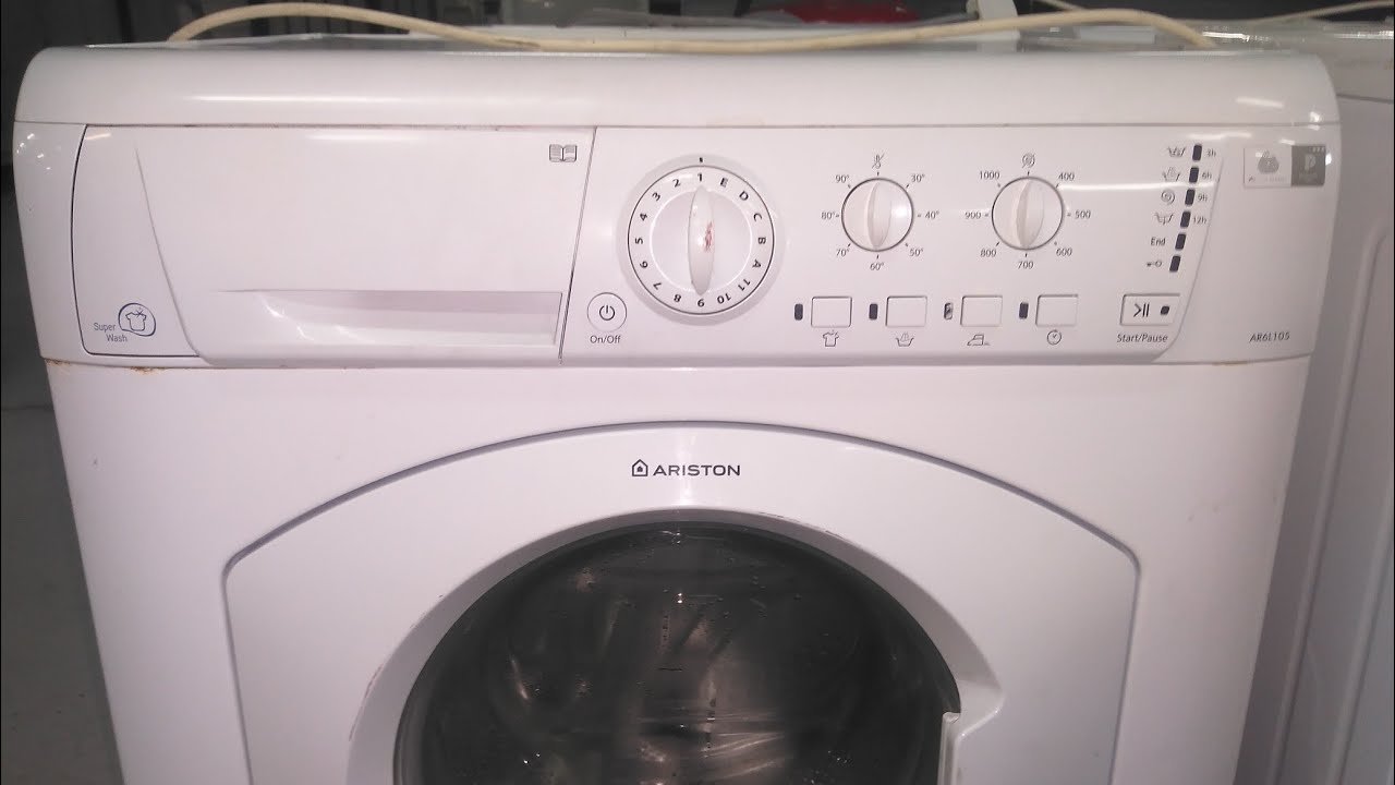 شرح تفاصيل غسالة اريستون 5 كيلو غسيل مع رأي فيها بكل صراحة