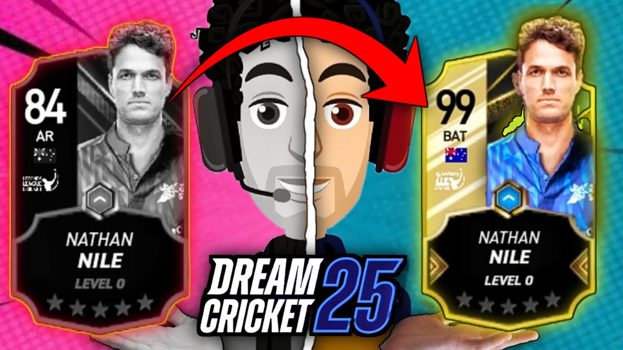 MAXING Out NATHAN NILE In Dream Cricket 25!