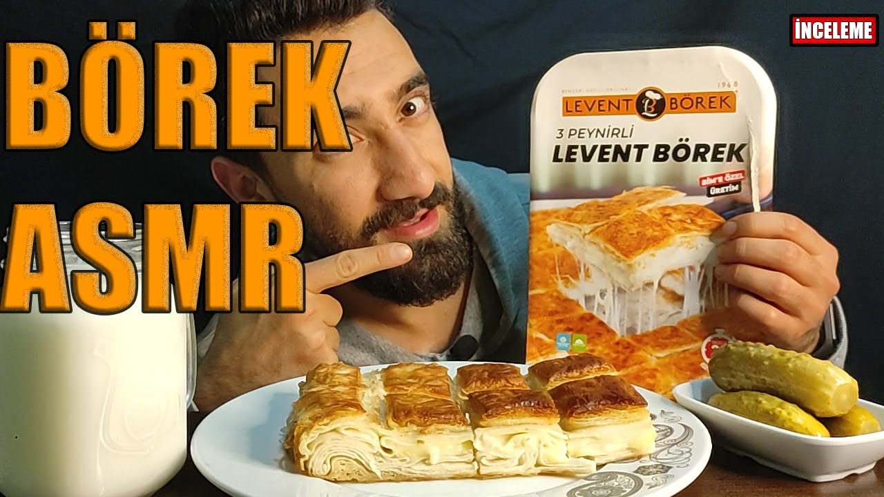 PEYNİRLİ BÖREK ASMR / LEVENT BÖREK / TÜRKÇE ASMR YEMEK