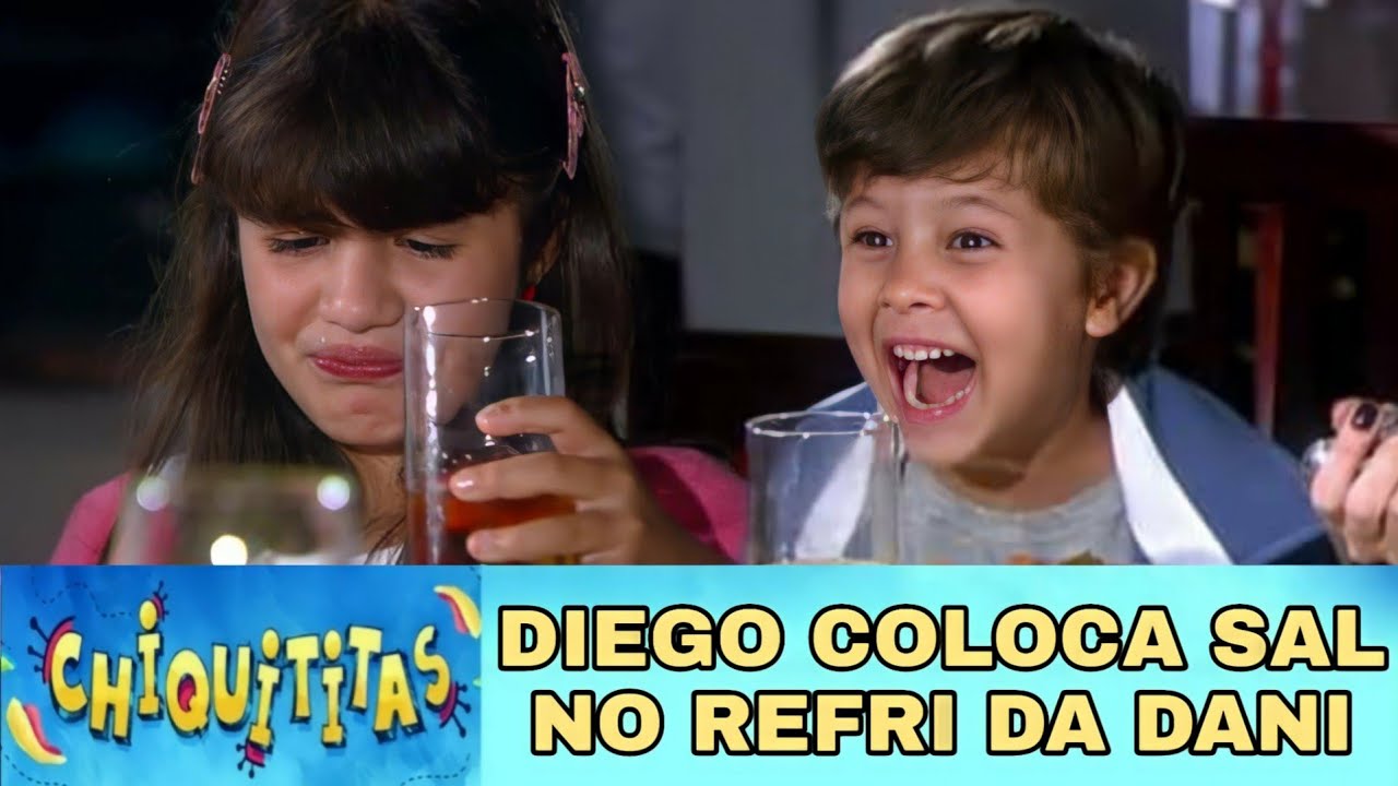 Diego Coloca Sal no Refri da Dani | Chiquititas